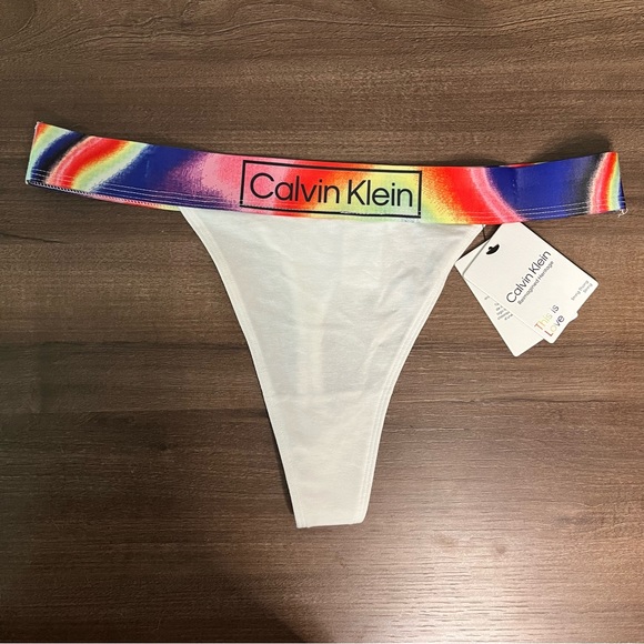 Calvin Klein Underwear Pride String Thong - Picture 2 of 15